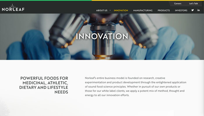 Norleaf Foods Innovation